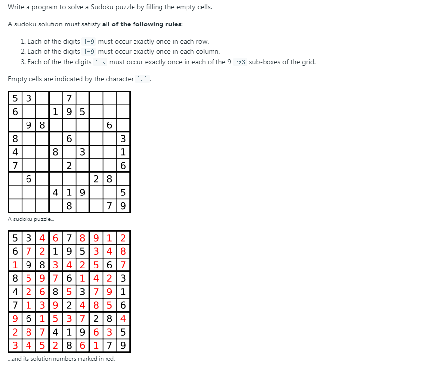 Sudoku Solver - LeetCode