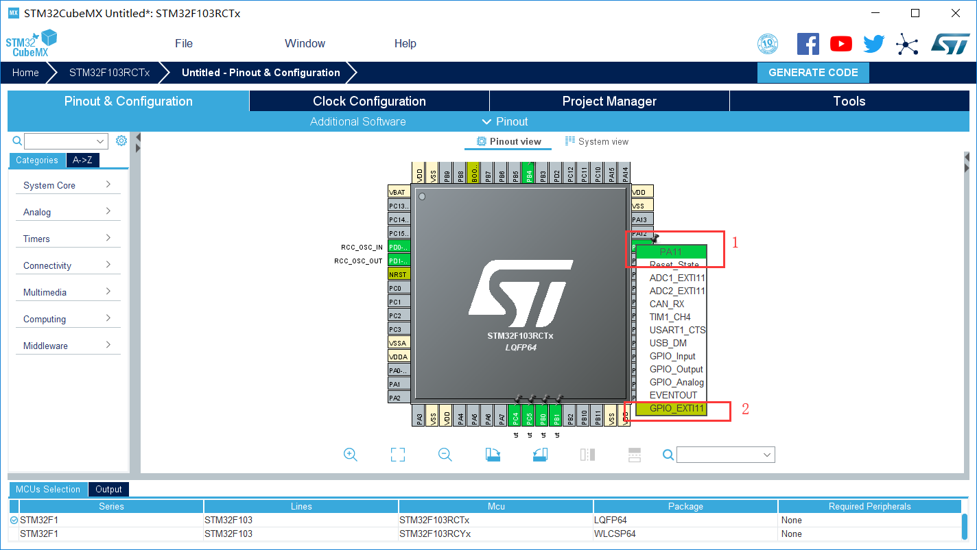 【STM32】HAL库 STM32CubeMX教程三----外部中断(HAL库GPIO讲解)