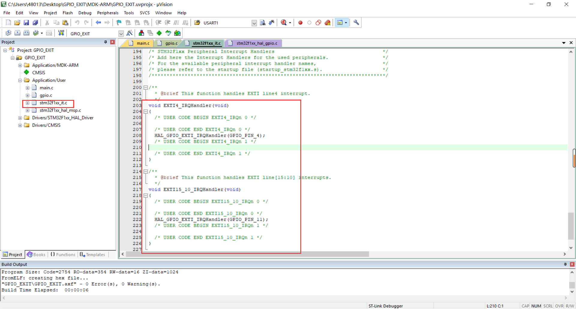 【STM32】HAL库 STM32CubeMX教程三----外部中断(HAL库GPIO讲解)