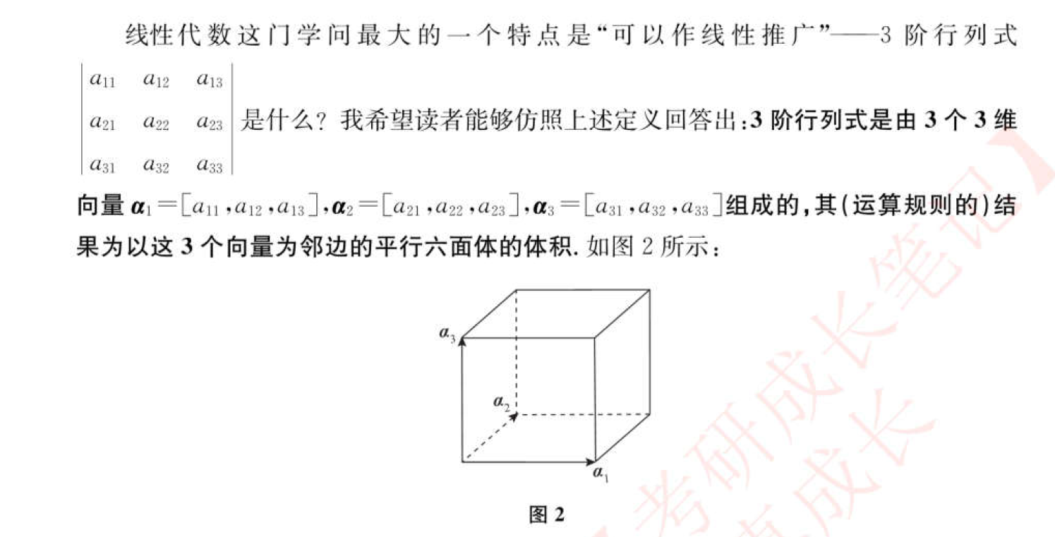 线性代数-行列式