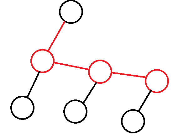 【SPOJ2666】QTree4【链分治】