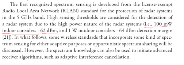 参考《TV White Space Spectrum Technologies: Regulations, Standards, and Applications》，第294页