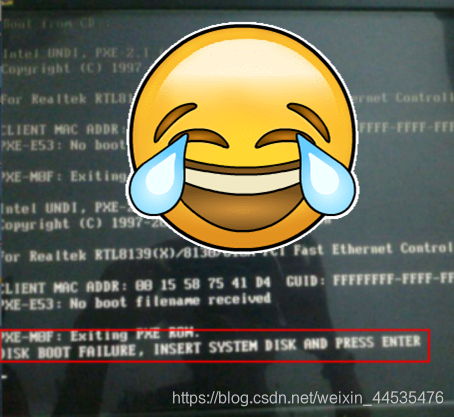 开机出现DISK BOOT FAILURE解决_disk boot failure-CSDN博客