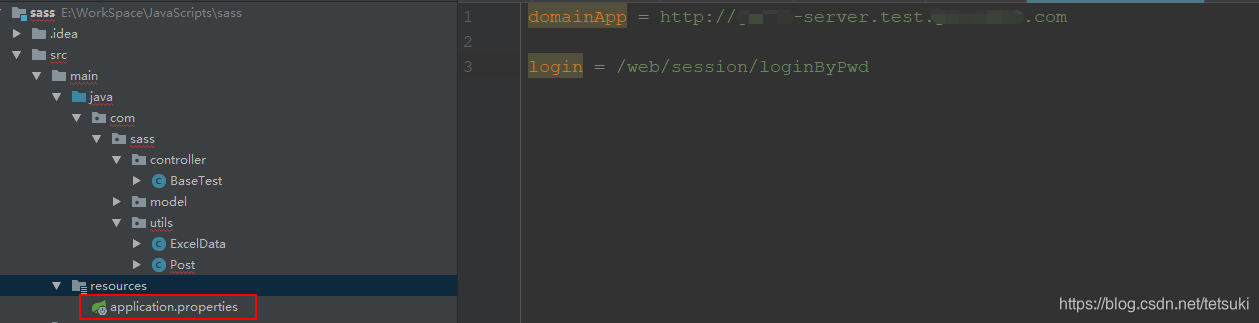 创建application.properties