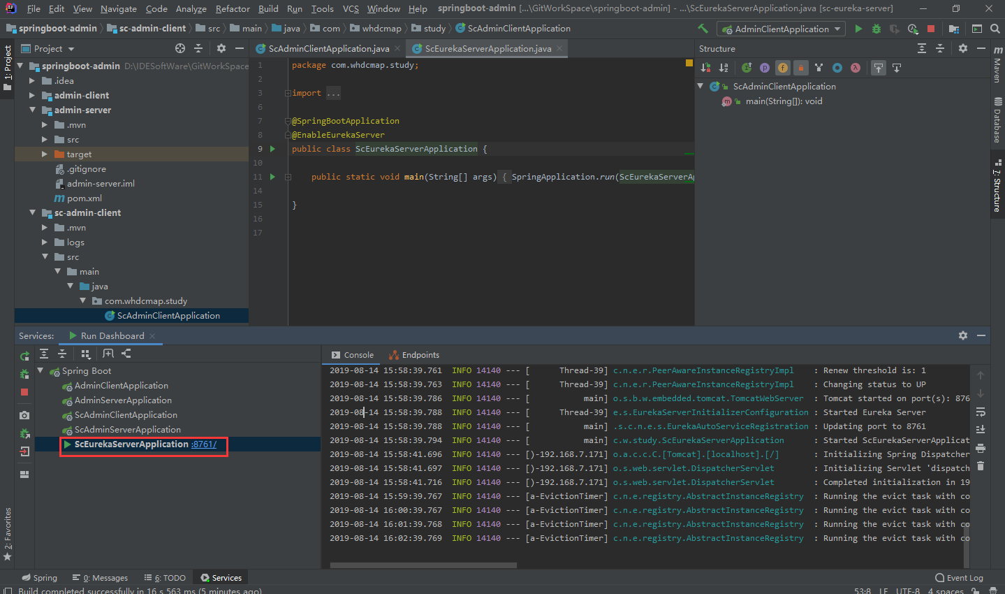 Run hot sale dashboard intellij