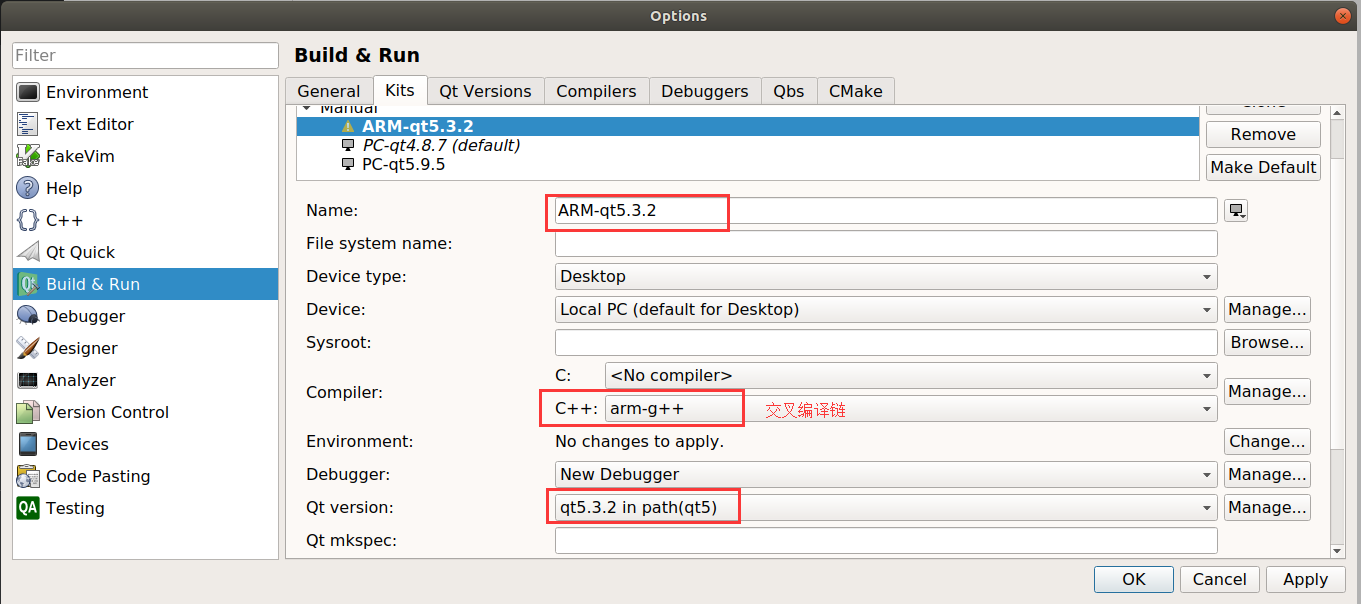 Ubuntu上qtcreator的armpokylinuxgnueabi配置_armpokylinuxgnueabi 安装CSDN博客
