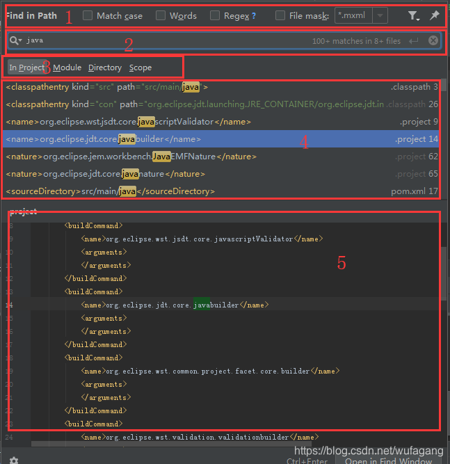 IntelliJ IDEA全局内容搜索和替换_idea新版find in path-CSDN博客