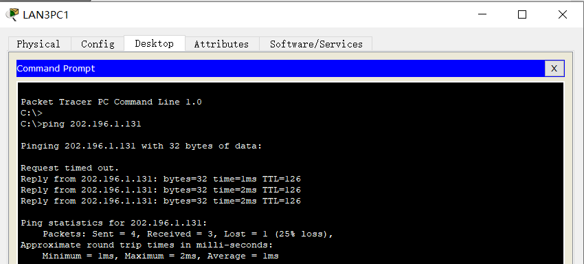 LAN3PC1-ping-LAN1PC3