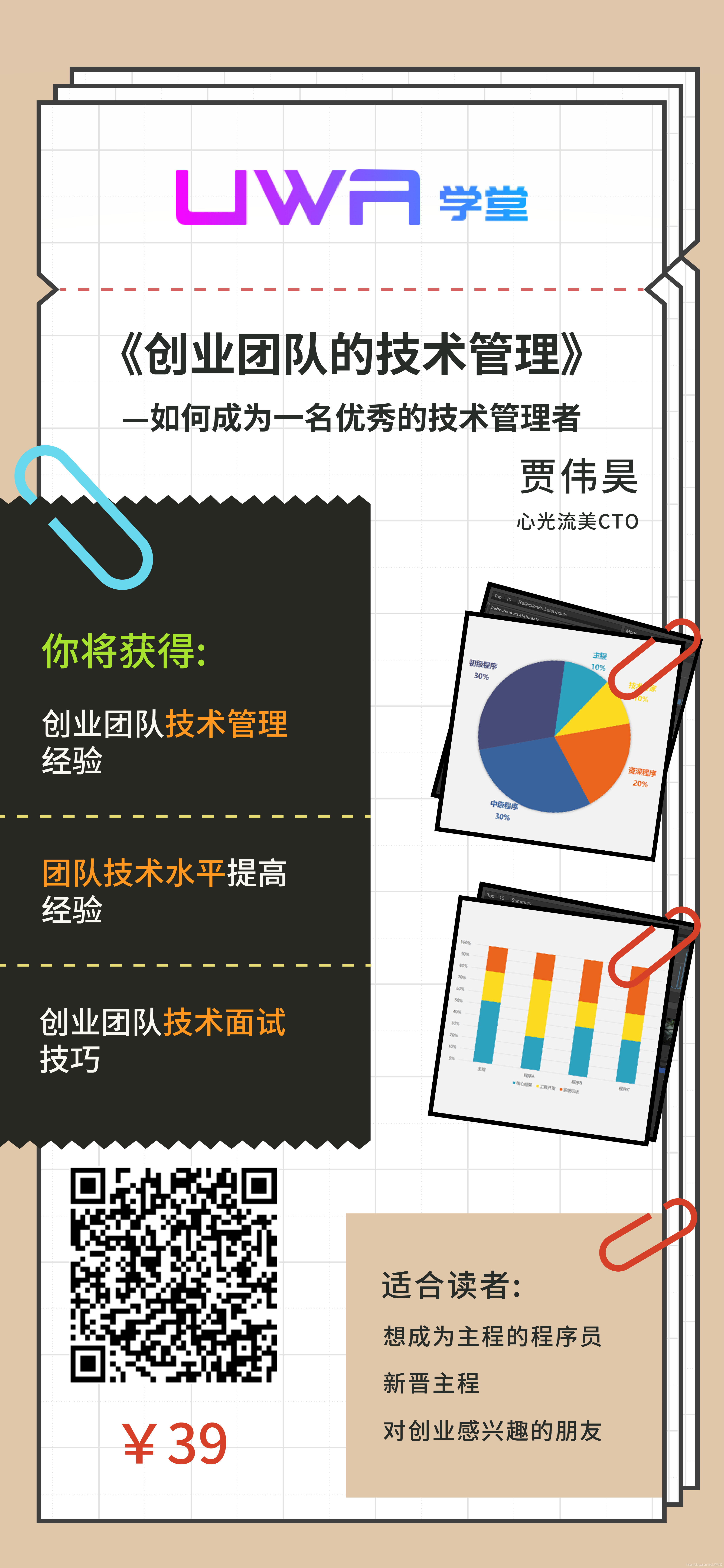 UWA学堂专栏推荐：创业团队的技术管理