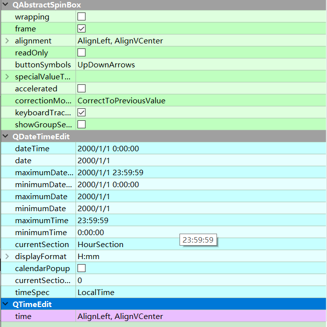QT基本控件——TimeEdit + DateEdit + TimeDateEdit_qdatetime setdatetime可以触发 ...