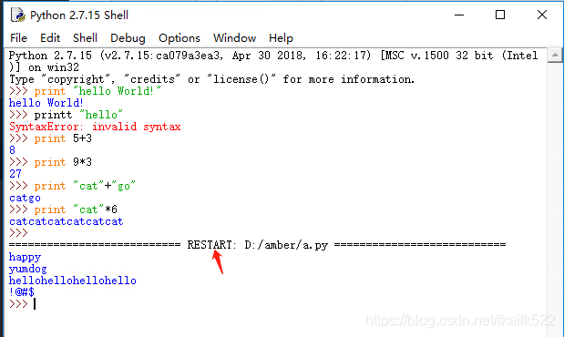 Python学习笔记(三):从IDLE启动Python_idle shell是什么-CSDN博客
