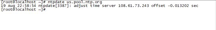 Linux之CentOS永久修改系统时间