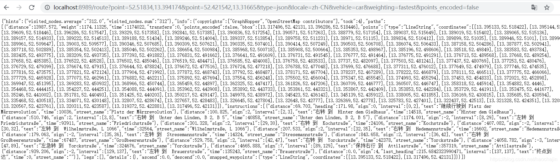 Graphhopper OSM地图路径规划导航 离线搭建教程