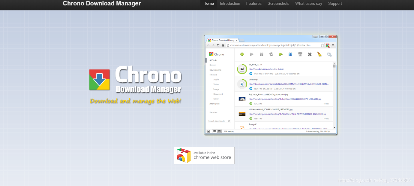 Chrono Download Manager