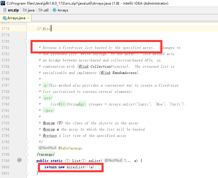 【java】数组转list用arrays.aslist报错_数组转 list arrays.aslist 报错-CSDN博客