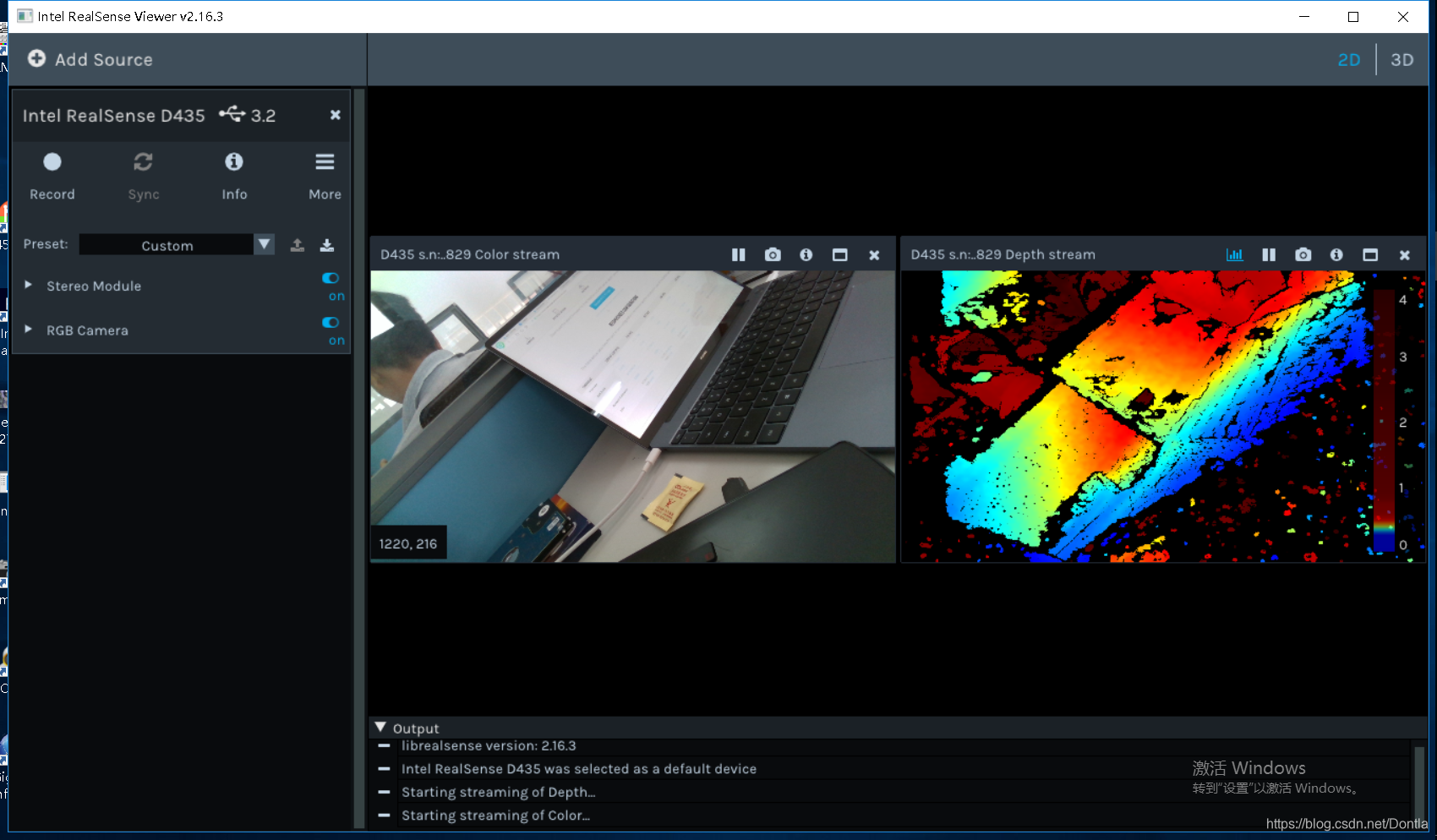 Intel Realsense D435 python 实战(一)_intel d435 python 关节识别-CSDN博客