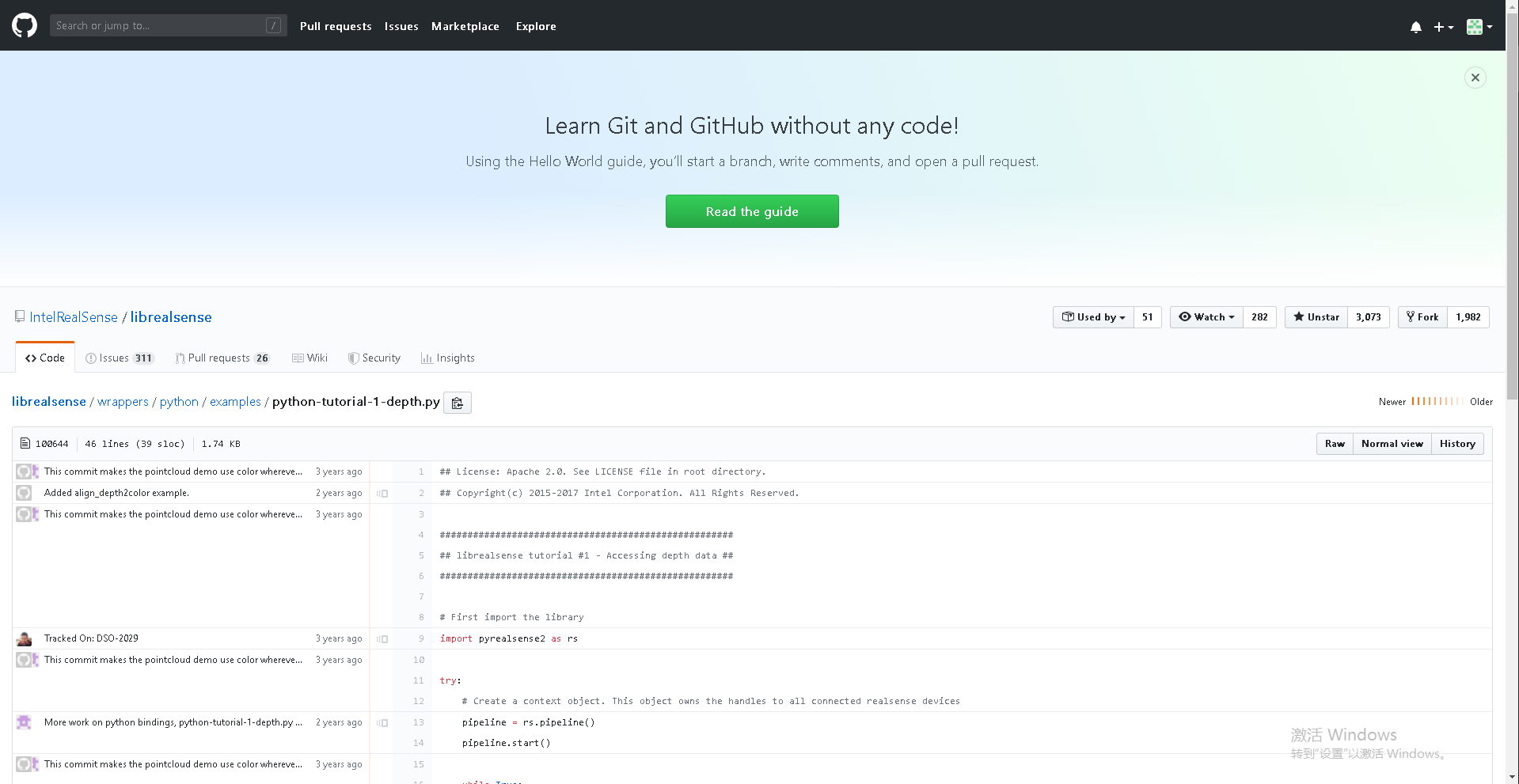 Github 代码上边的Raw、Blame、History是啥意思？_github中blame和raw-CSDN博客