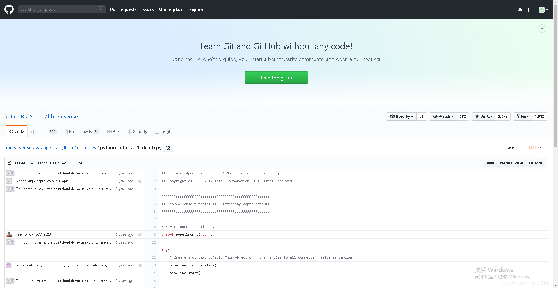 Github 代码上边的Raw、Blame、History是啥意思?_github中blame和raw-CSDN博客