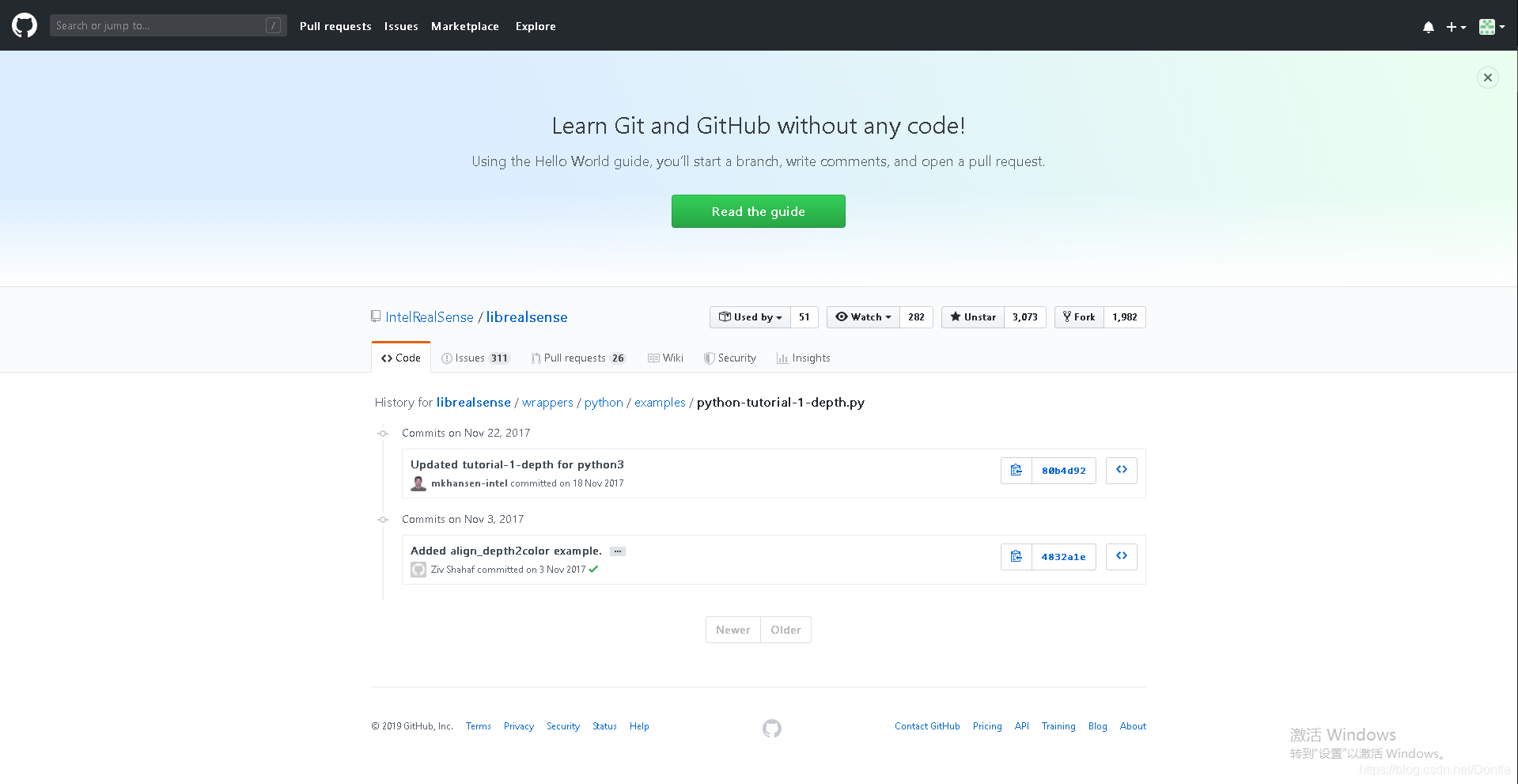 Github 代码上边的Raw、Blame、History是啥意思?_github中blame和raw-CSDN博客