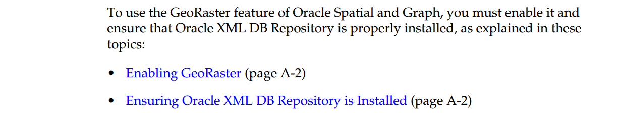 Oracle spatial(GeoRaster)在创建栅格表时遇到的坑_georasteretl 下载-CSDN博客