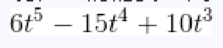 6t^5 +    15t4