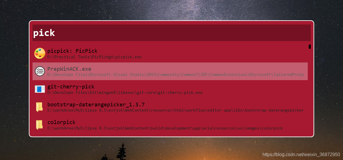 Wox主题样式基础的自定义