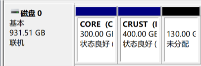 压缩卷后状态