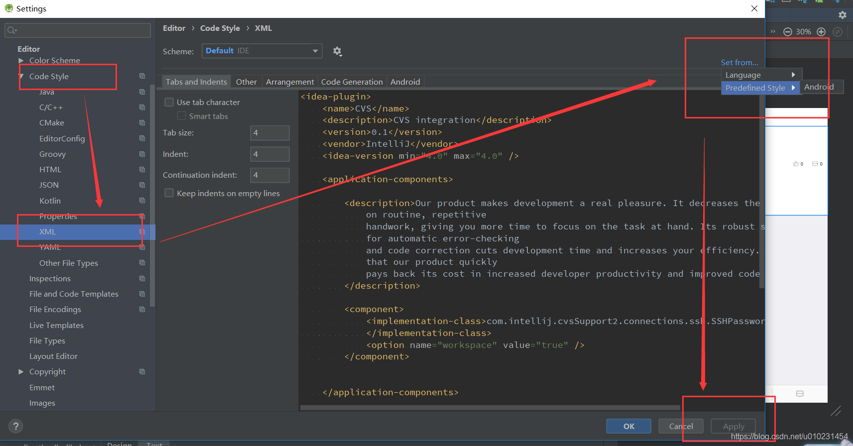 Android Studio 3 5更新后格式化xml出现错乱的问题 U010231454的专栏 Csdn博客