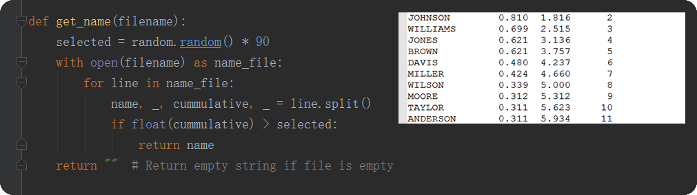 Python - names模块解析（海量英文名）_python中names在哪个库里-CSDN博客