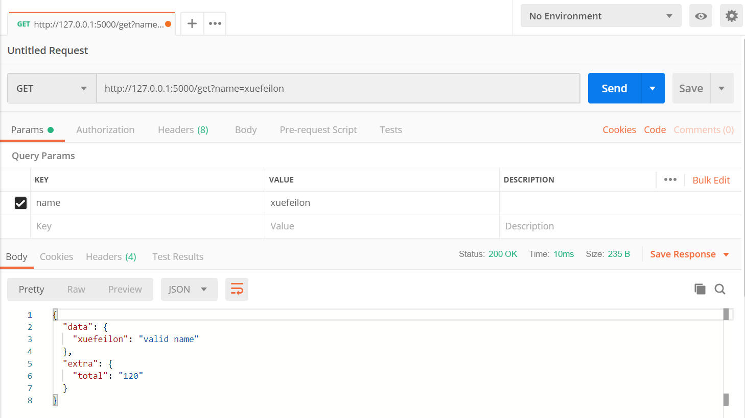 使用postman模拟与后端flask的Get/Post数据交互_post后端没收到flaskCSDN博客