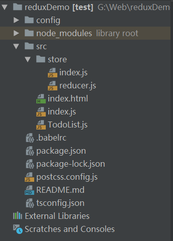 TodolistDemo文件组成