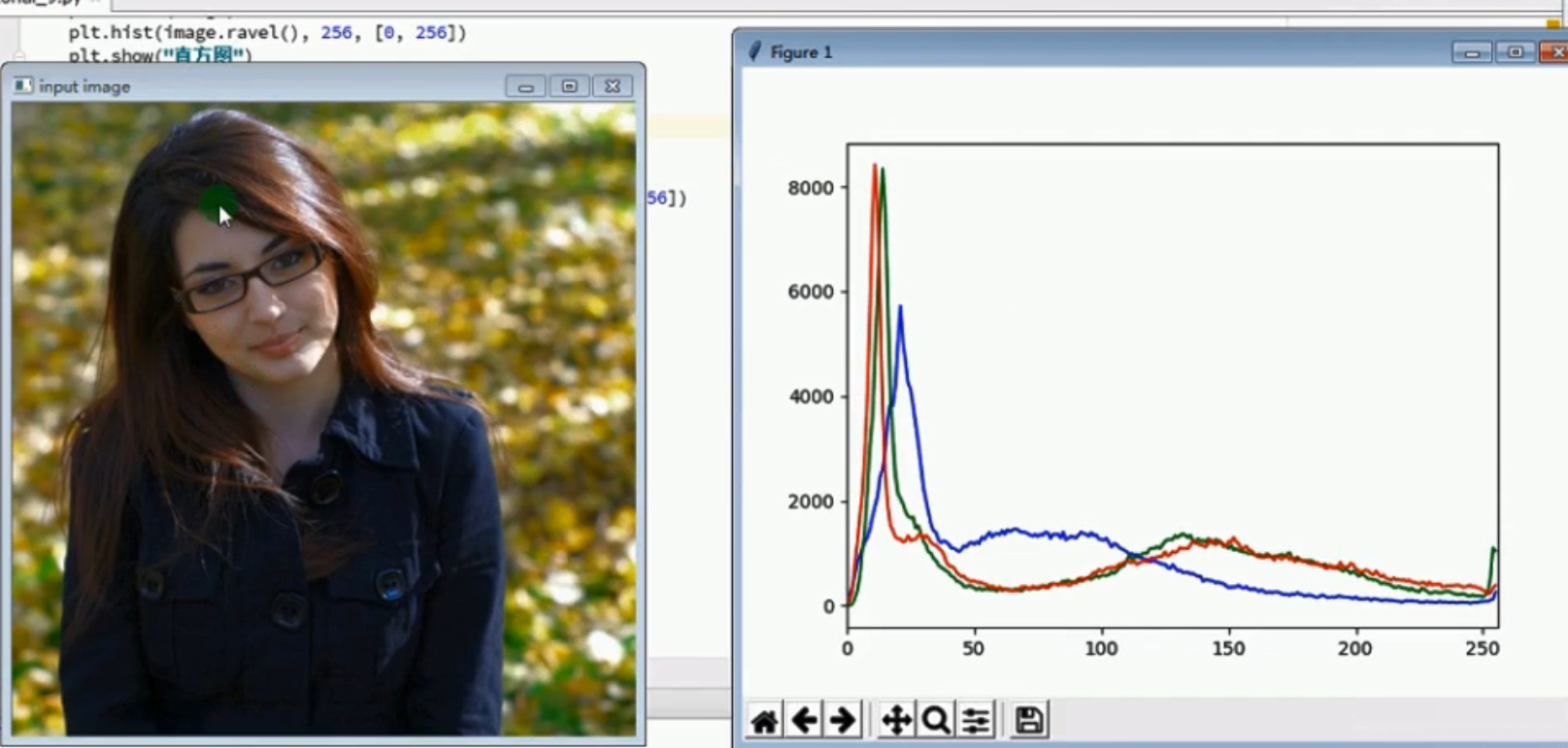 openCV编程基础9--绘制图像直方图(histogram)