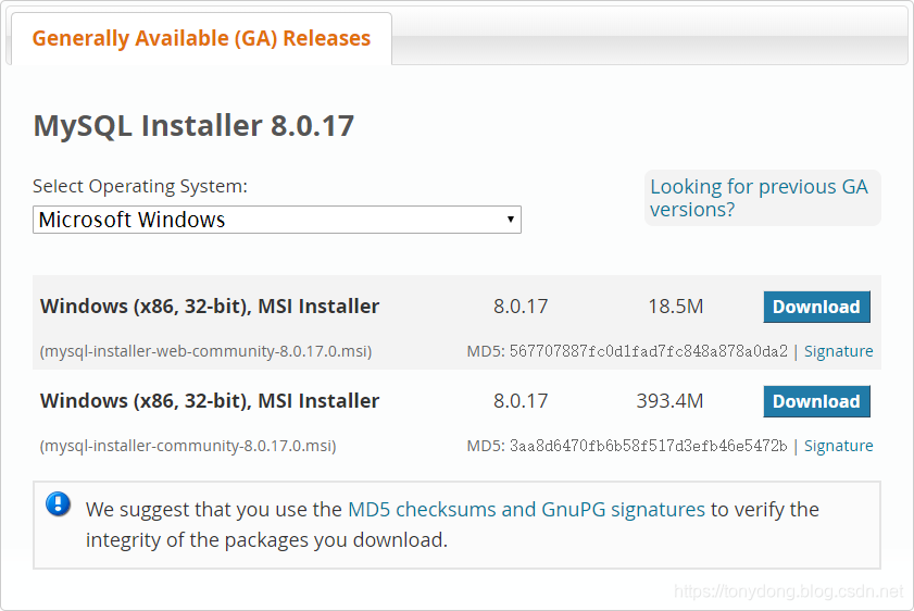 MySQL Installer