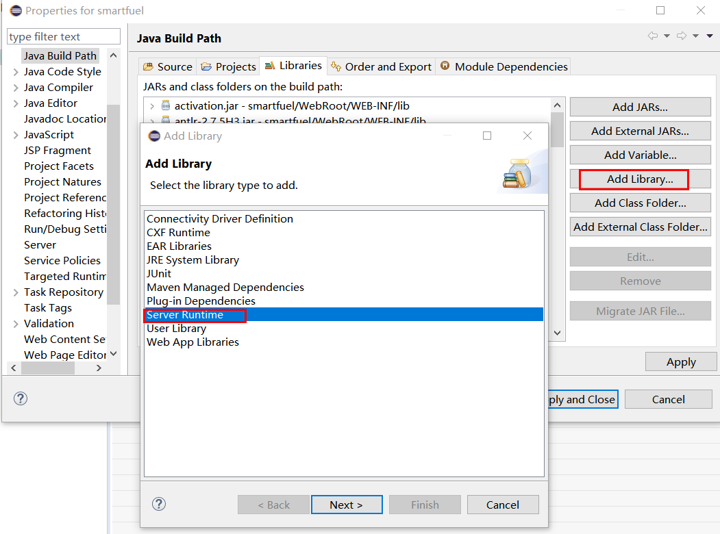 Spring Boot Error Resolving orgspringframeworkcontextConfigurableApplicationContext - :The type javax.servlet.ServletException cannot be resolved.It