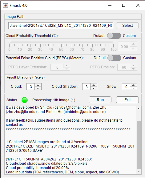 基于Fmask 4.0对Landsat和Sentinel-2进行云掩膜-CSDN博客