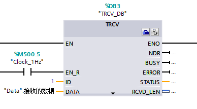 s7-1200PLC和第三方扫码枪走以太网通信