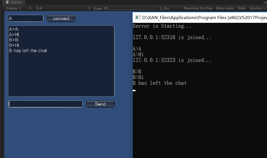 Unity C 简单的Chat 聊天功能的实现_unitychat 原理CSDN博客