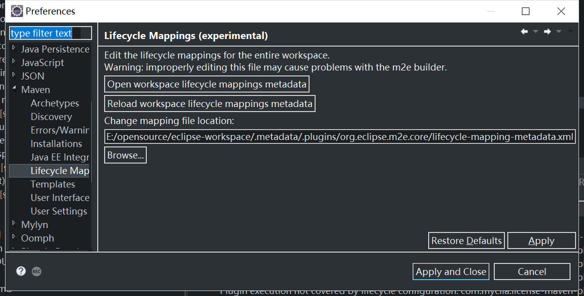 解决Maven报错：Plugin execution not covered by lifecycle configurationCSDN博客