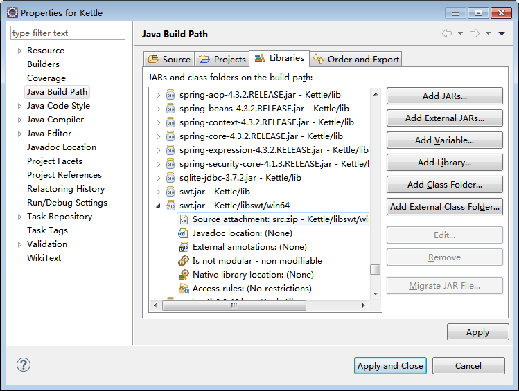 eclipse查看方法说明时出现This element neither has attached source nor attached Javadoc and hence no Javadoc