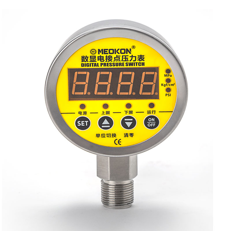 数显电接点压力表
