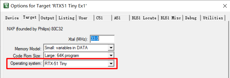 【RTX51 Tiny入门】06_查看RTX51 Tiny官方例程