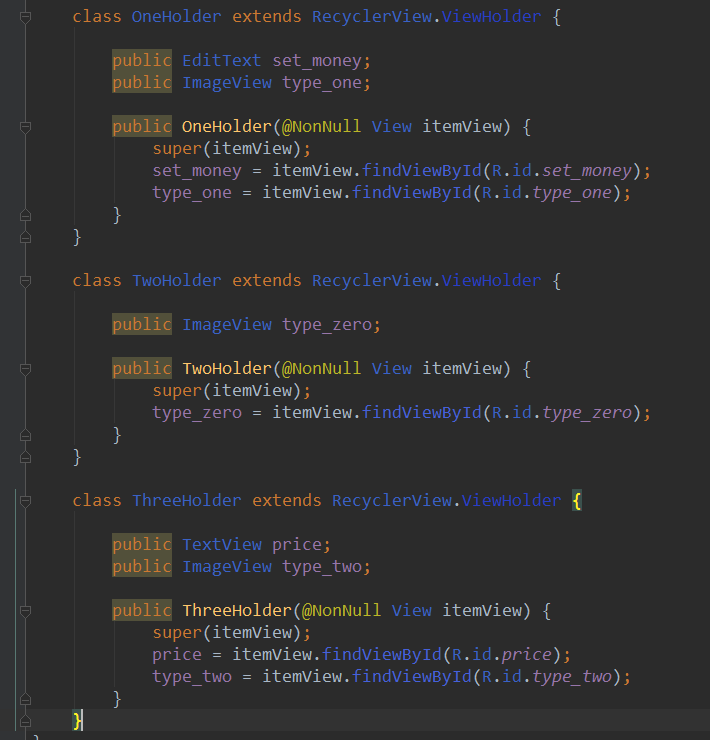 Android RecyclerView多布局超详细_android recycler多布局_结构体&的博客CSDN博客