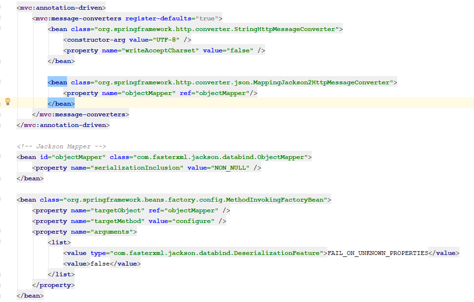 SpringMVC项目中解决Jackson with JSON Unrecognized field错误_jsonproperty注解 没有