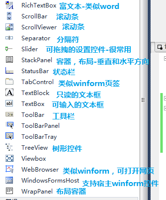 WPF UI界面控件篇