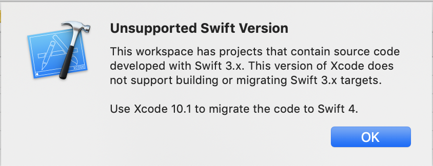 iOS Xcode10.1中OCSwift混编报错_王颜华的博客-程序员宅基地- 程序员宅基地
