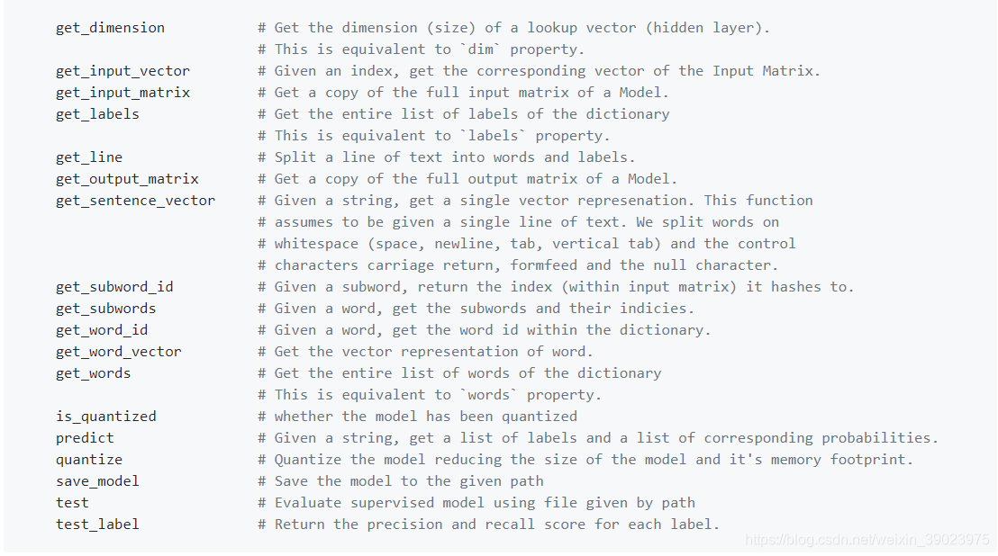 python——Fasttext新手学习笔记。_python fasttext-CSDN博客