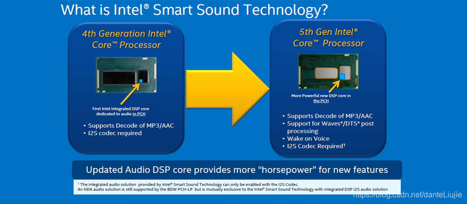 Intel SST DSP芯片位置图