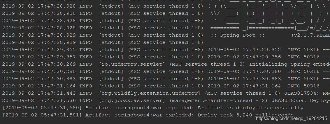 spring boot 外部容器tomat、jboss部署