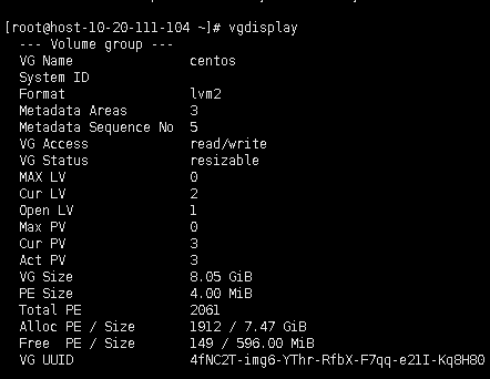 学习笔记 Centos7下centos Root增加磁盘容量 Yujie272878582的博客 Csdn博客 Centos Root