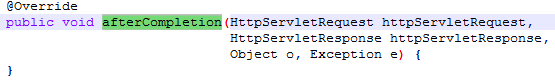 HandlerInterceptor的preHandle、postHandle、afterCompletion方法的作用